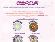 Tablet Screenshot of annuaireemareva.com